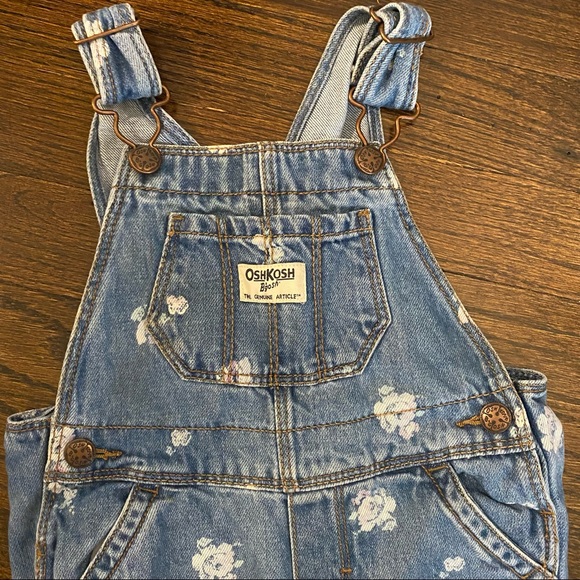 18 Month OshKosh B’Gosh Overalls - Picture 2 of 2